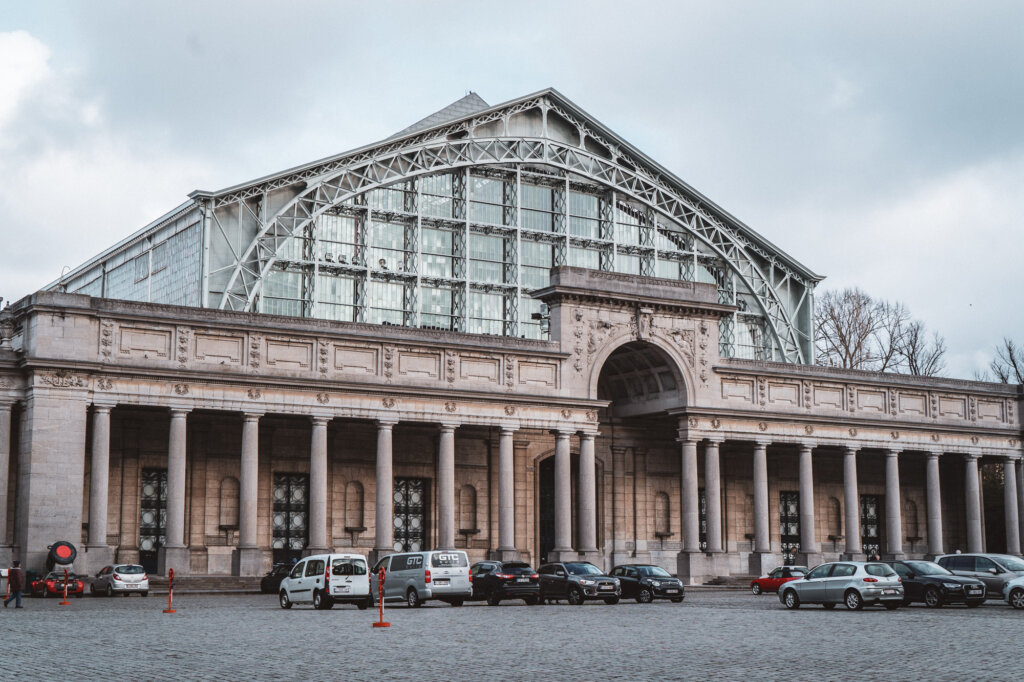 Exterior of the Royal Museum of the Armed forces in Brussels