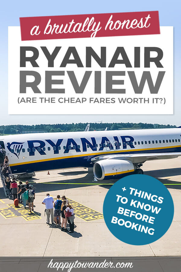 ryanair travel allowance