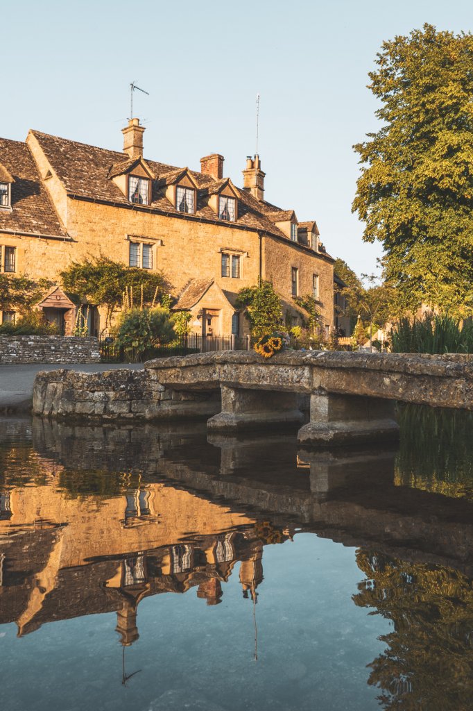 Bridge in Lower Slaughter, England.