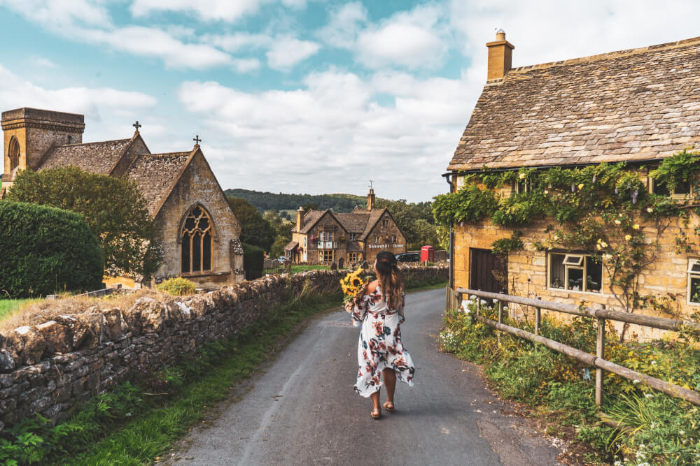 Snowshill, England in the Cotswolds