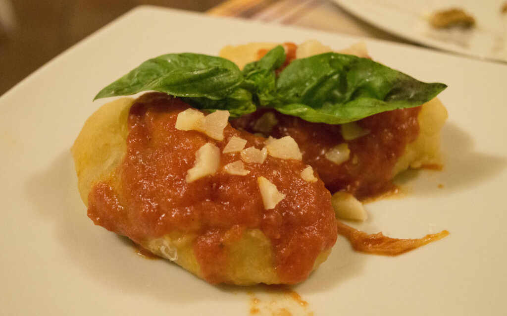 Appetizers in Sorrento, Italy