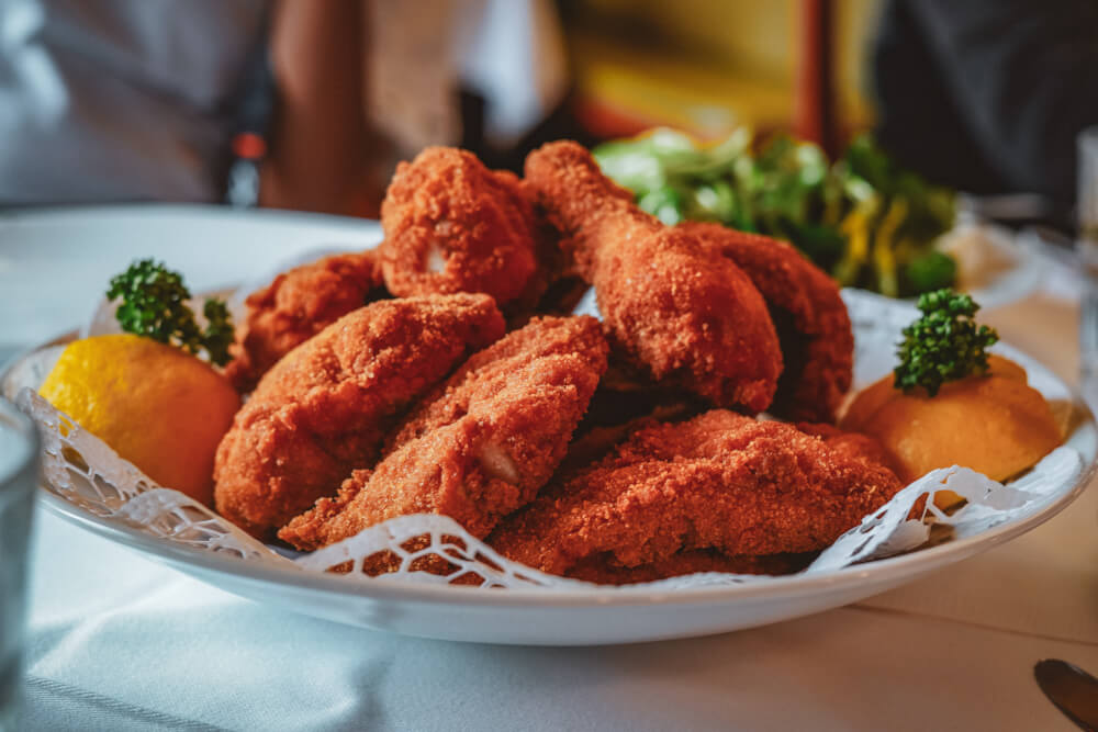 Backhendl in South Styria