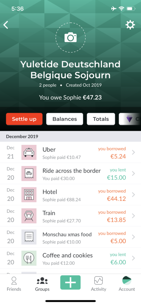 travel planner app europe