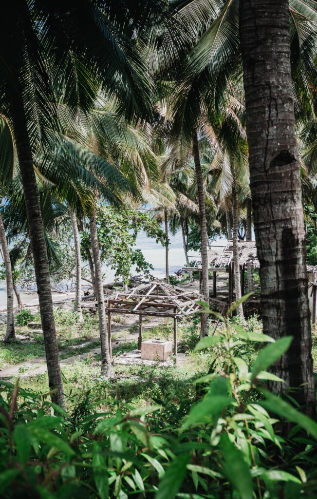 Lush green island retreat in Sulawesi, Indonesia