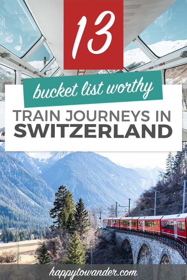 swiss alps train trip