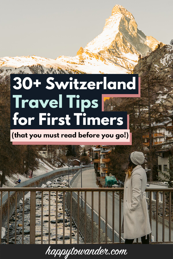 switzerland trip tips