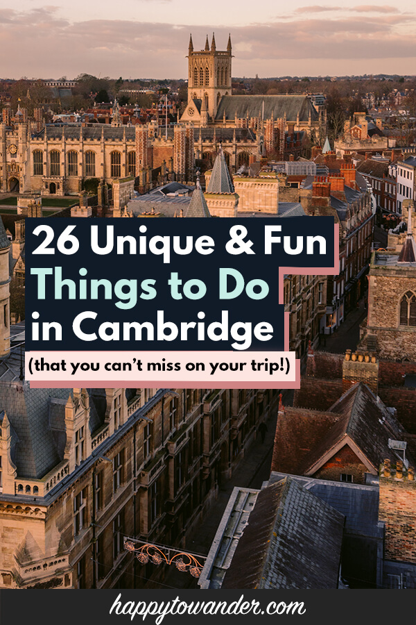 places to visit at cambridge