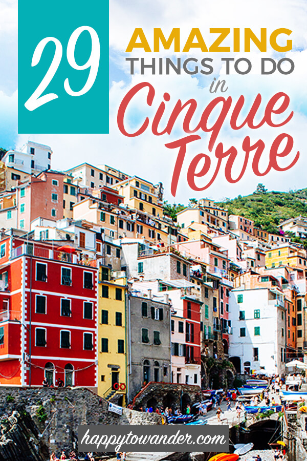 An incredible roundup of the best things to do in Cinque Terre, Italy ft. gorgeous Cinque Terre photography and a comprehensive list of things to do in Manarola, Monterosso, Vernazza, Riomaggiore and Monterosso al Mare, all five villages that make up the Cinque Terre. #Italy #Europe