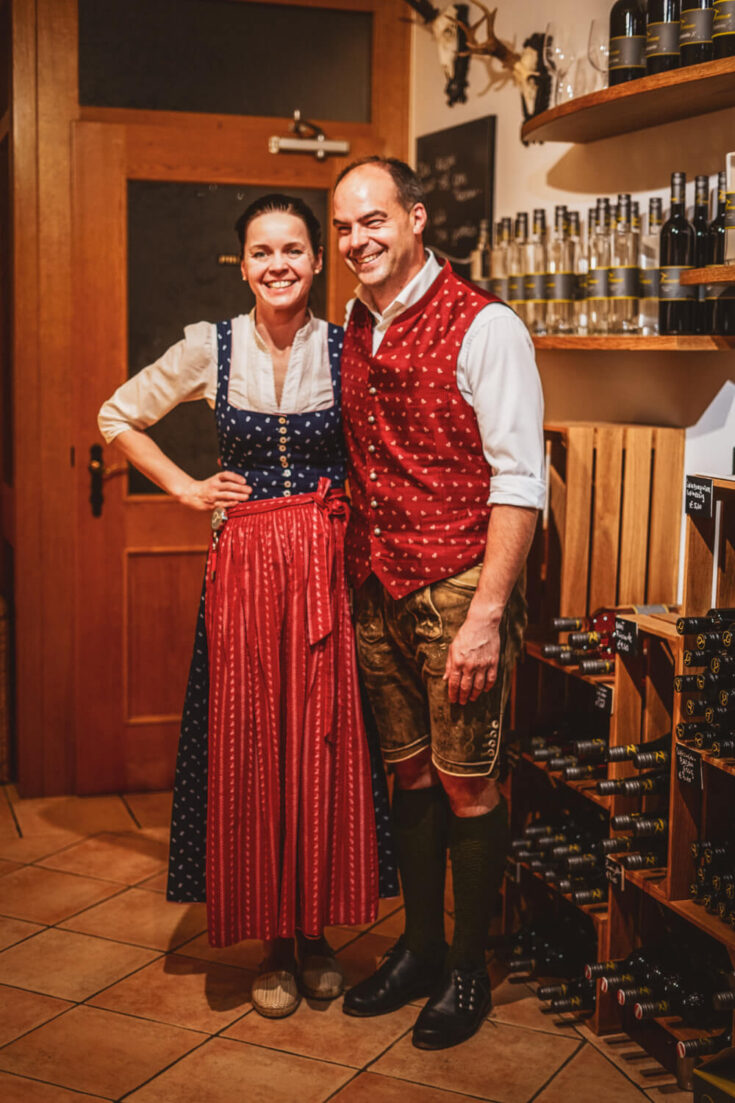 Buschenschank Tinnauer near Gamlitz in South Styria, Austria