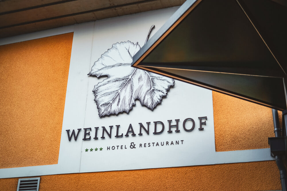 Weinlandhof hotel and restaurant in Gamlitz, Austria