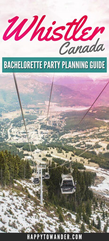 Planning a Bachelorette party in Whistler? Don't miss this guide packed with tips on how to make the most out of a Whistler stagette.