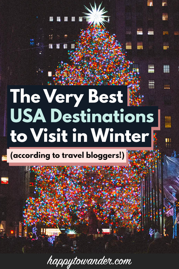 top tourist destinations winter