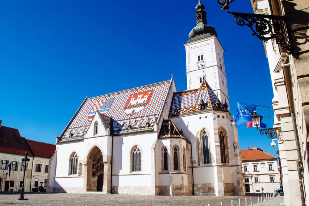 St Mark's Church in Zagreb, Croatia