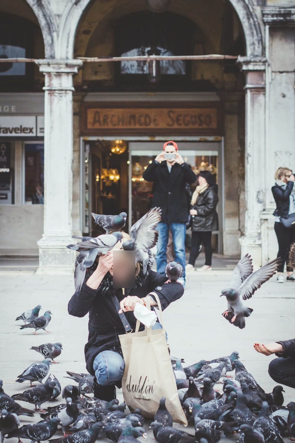 tourist in venice