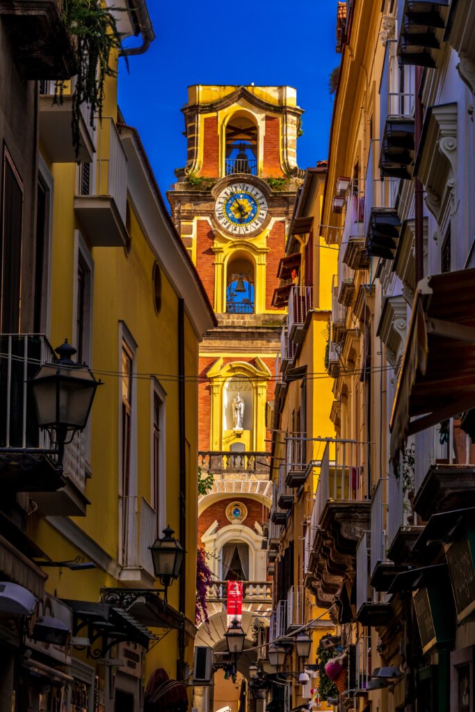 Duomo of Sorrento in Old Town Sorento, Italy