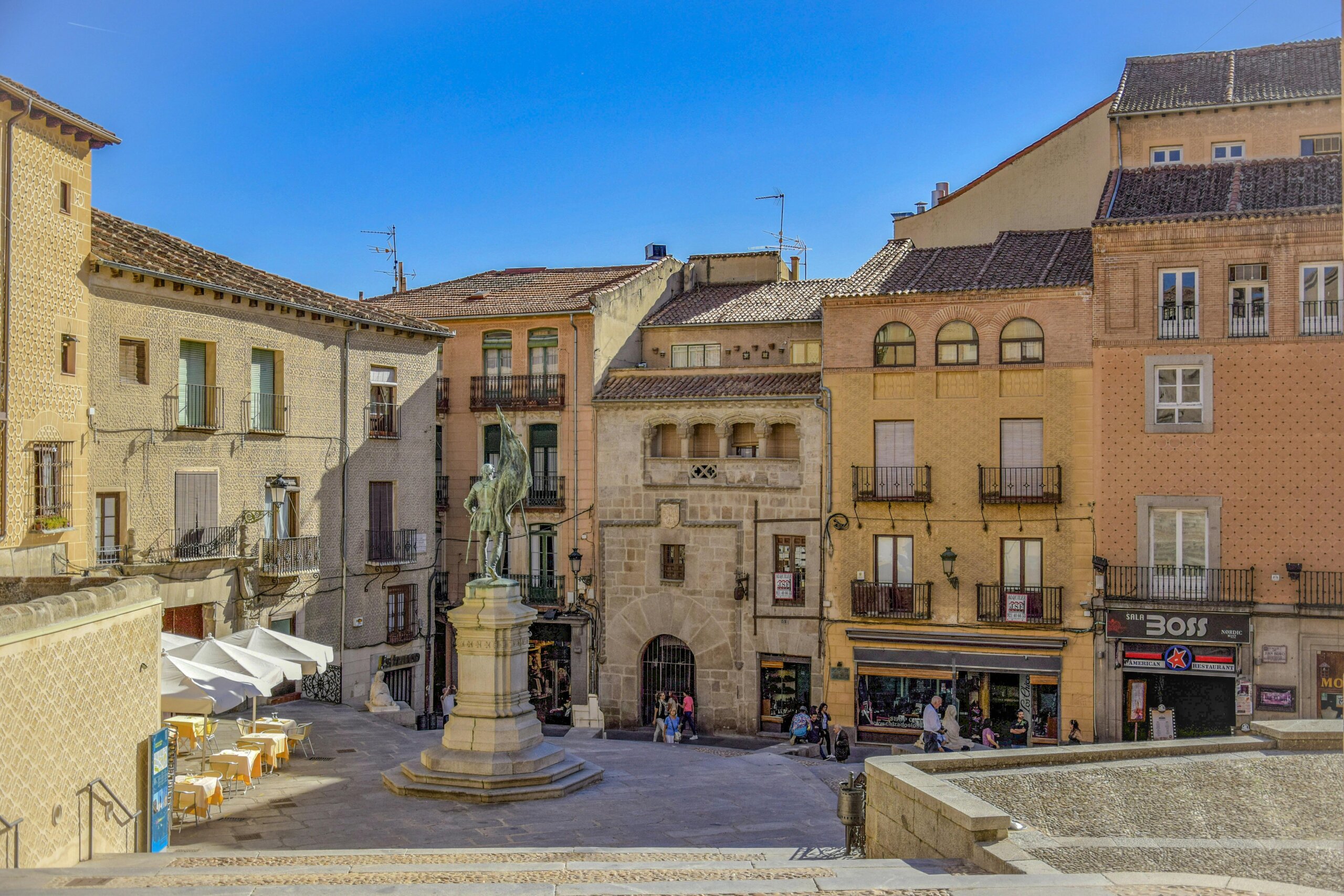 A city square in Spain