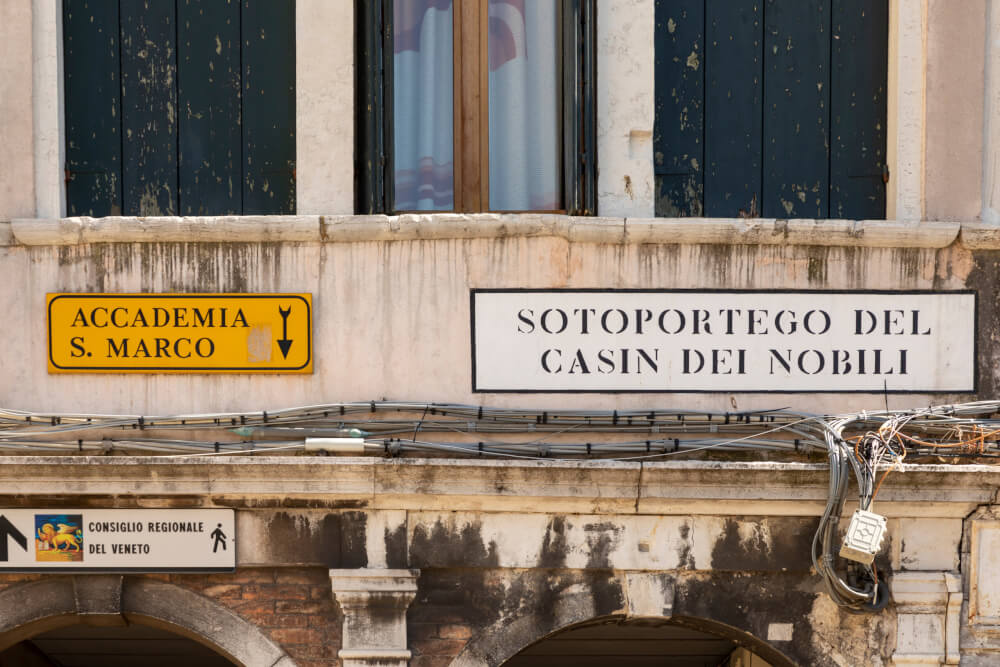 tourist in venice